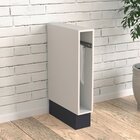 Balcão Toalheiro 15cm Sem Tampo E Com Rodapé Ipanema Cabecasa