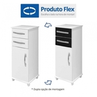 Balcão Tókio - 2 Gavetas Branco