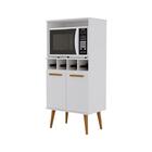 Balcão Torre De Cozinha 2 Portas 1 Nicho E 1 Adega Nuvola - B