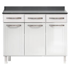 Balcão Triplo Esmeralda 3 Gavetas Com Tampo 820108 Telasul