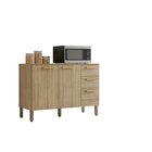 Balcão Urbane Com Tampo Freijó/freijó