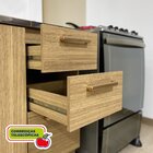 Balcão Urbane Com Tampo Freijó/freijó