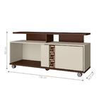 Balcão Valência  Nogal Off White