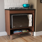 Balcão Vazado Para Forno E Cooktop 4 Bocas Com Tampo Flair No