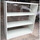 Balcão Vitrine Expositor Branco 100x87x38cm - Deep