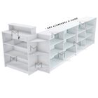 Balcão Vitrine Expositor Em L M444.b (loja, Caixa, Comércio)