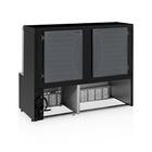 Balcão Vitrine Neutra Gelopar 140 Cm Preto Bivolt Mpna-140r