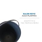 Balde 20l Multiuso Resistente Tampa Com Lacre E Alça