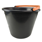 Balde Alça Obra 12 Litros Kit 6 Und Medidor Limpeza Construça