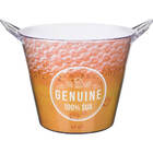 Balde Beer Boccati Com Abridor Na Alça White