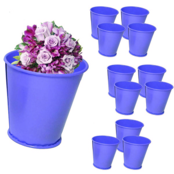 Balde Cachepot De Ferro Para Mesa Festa Evento 15 Anos Pequen