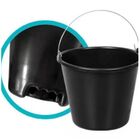 Balde De Concreto Preto 12l Arqplast