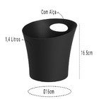 Balde De Gelo 1.4 Litros Baldinho Cooler Com Alça Plástico Pr
