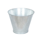 Balde De Gelo 7 Litros Aço Galvanizado Champanhe Vinho Cervej