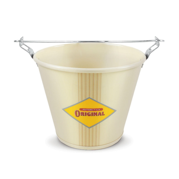 Balde De Gelo Em  Alumínio  Antarctica Original