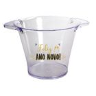 Balde De Gelo Personalizado Feliz Ano Novo