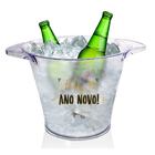 Balde De Gelo Personalizado Feliz Ano Novo