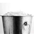 Balde De Gelo Térmico Champanheira Em Aço Inox 6,2l Com Alças