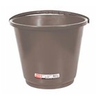 Balde De Plástico Max Multiuso 12 Litros Cinza