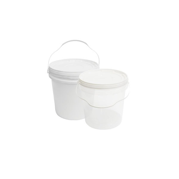 Balde De Plástico Para Alimentos Transparente De 3,2 Litros -