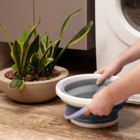 Balde Dobravel 5 Litros - Simplo Branco