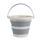 Balde Dobravel 5 Litros - Simplo Branco