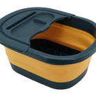 Balde Dobravel De Silicone Banheira Portátil Para Pés Partna