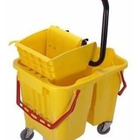 Balde Espremedor Carrinho De Limpeza Profissional Esfregão