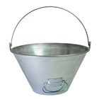 Balde Metal Chapa Galvanizado Com Pegador 8l - Volpato