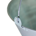 Balde Metal Chapa Galvanizado Com Pegador 8l - Volpato