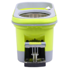 Balde Mop 360° Deend Profissional Com Esfregão E Pedal Verde