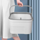 Balde Mop 360° Giratório C/ Cesto Deend Quadrado