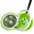 Balde Mop Esfregao Inox 360 Spin Centrifuga Limpeza + 1 Refil