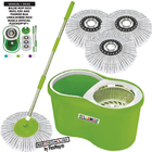 Balde Mop Inox Promo Refil Nano P/01ano(1+2=3un)marca Flexmop