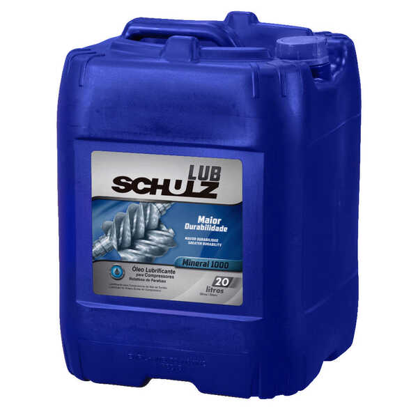 Balde Óleo Schulz Compressor Parafuso Lub 46 Mineral 1000h 20