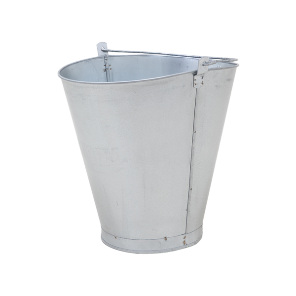 Balde Ordenha Tirar Leite 10 Litros Aço Galvanizado Graduado