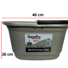 Balde Oval Grande Mop Super Pro Bettanin Prof 19 Lt