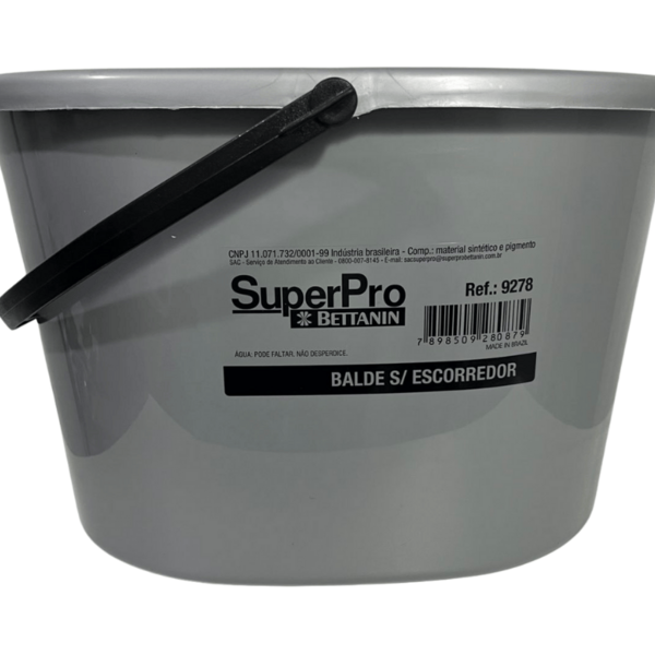 Balde Oval Super Pro Bettanin Prof 14 Lt