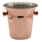 Balde P/gelo Fracalanza Em Aço Inox 3,7l D19xa20cm Cor Cobre