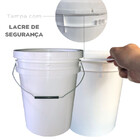 Balde Para Agua Com Tampa 20 Litros 03 Peças