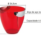 Balde Para Garrafa Lotus Forma