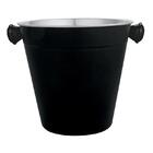 Balde Para Gelo Dynasty Em Aço Inox 1,25 L Preto 26233