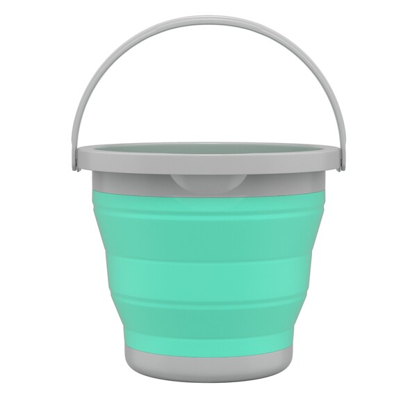 Balde para Limpeza Geral Verde Água Flash Limp