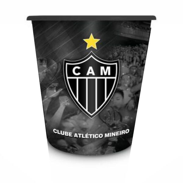 Balde Para Pipoca Atlético Mineiro Galo Presente Torcedor Atl