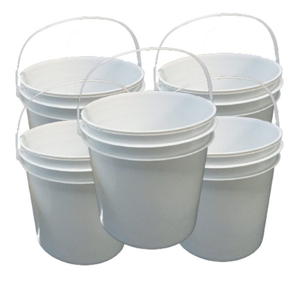 Balde Para Salada De Frutas 10 Litros 05 Peças