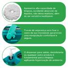 Balde Perfect Mop 360° Giratório Limpeza Geral Esfregão 18l