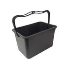 Balde Pintura Plástico Preto Com Alça 10 Litros - Gerplast, O