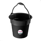 Balde Plástico 8 Litros Preto Sanremo