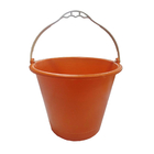 Balde Plástico Laranja 12 Litros - Brasipla