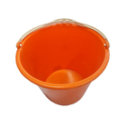 Balde Plástico Laranja 12 Litros - Brasipla